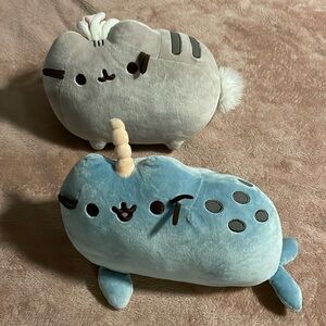 Bundle of 2 Pusheen Plush Stuffed Animals